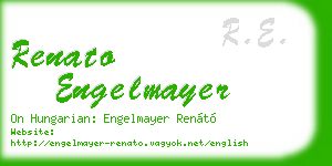 renato engelmayer business card