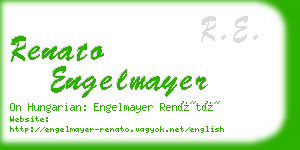 renato engelmayer business card